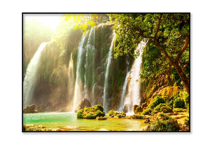 Ban Gioc - Detian Waterfall in VietnamHome Decor Premium Quality Poster Print Choose Your Sizes