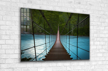 Bridge & Lake Forest 3D UV Direct Aluminum Print Australian Made Quality