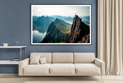 Morning Views In Senja Norway Home Decor Premium Quality Poster Print Choose Your Sizes