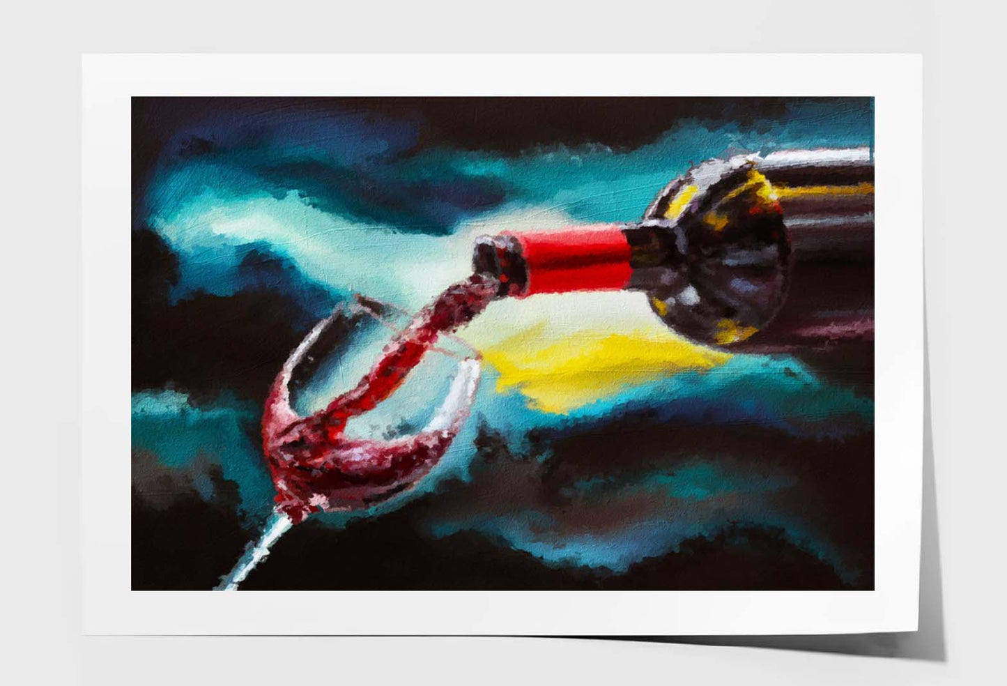 Wine Sommelier Is Pouring Alcohol Wall Art Limited Edition High Quality Print