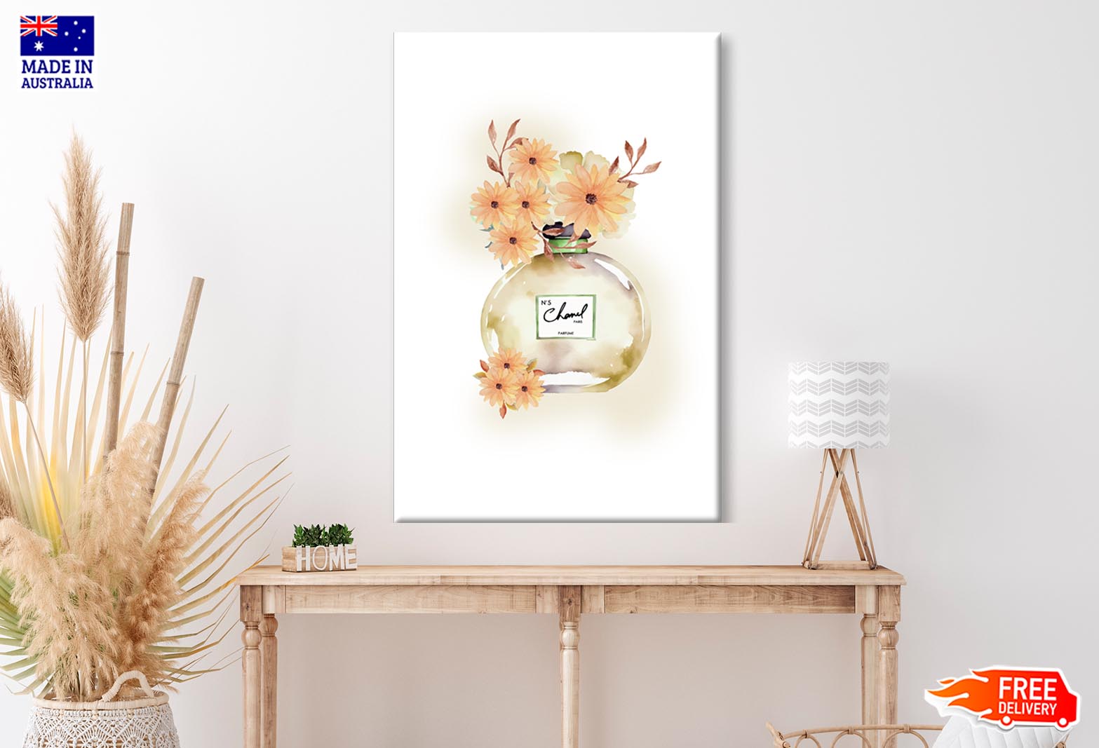 Yellow Perfume Wall Art Limited Edition High Quality Print