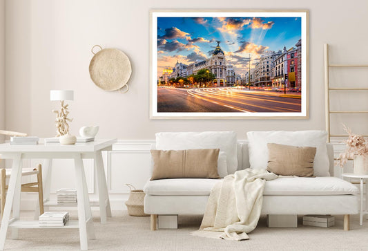 Madrid, Spain Cityscape Home Decor Premium Quality Poster Print Choose Your Sizes