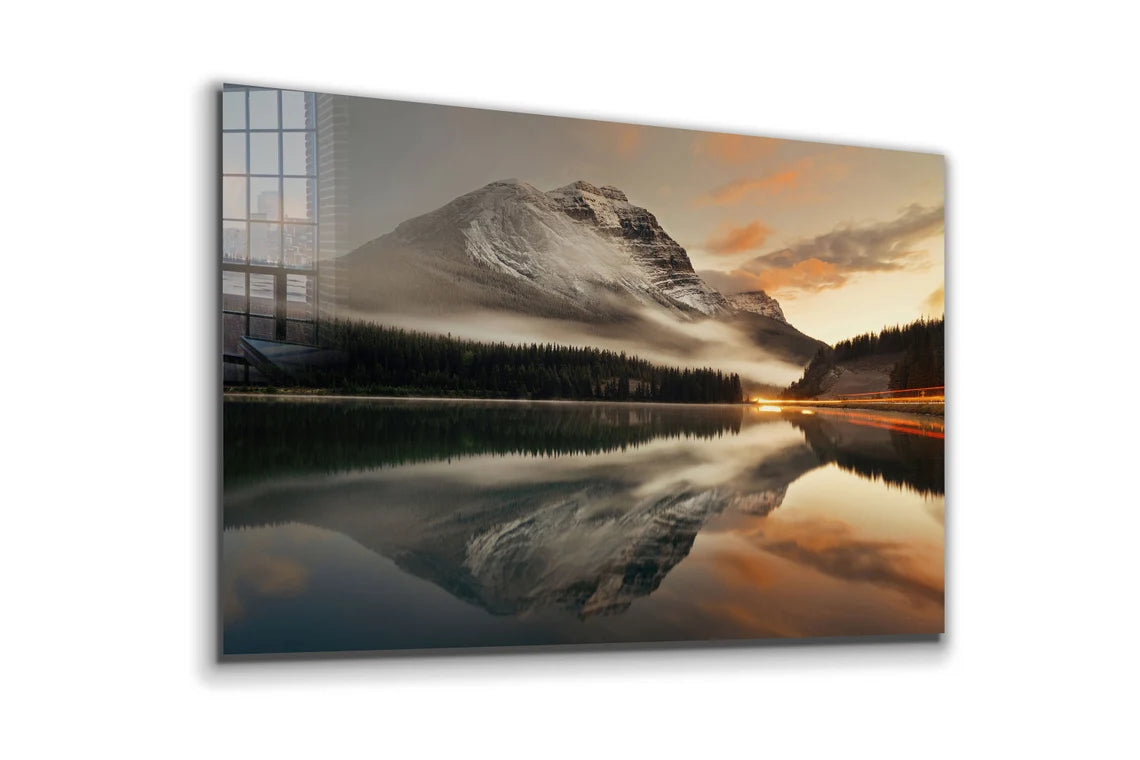 Banff National Park UV Direct Aluminum Print Australian Made Quality