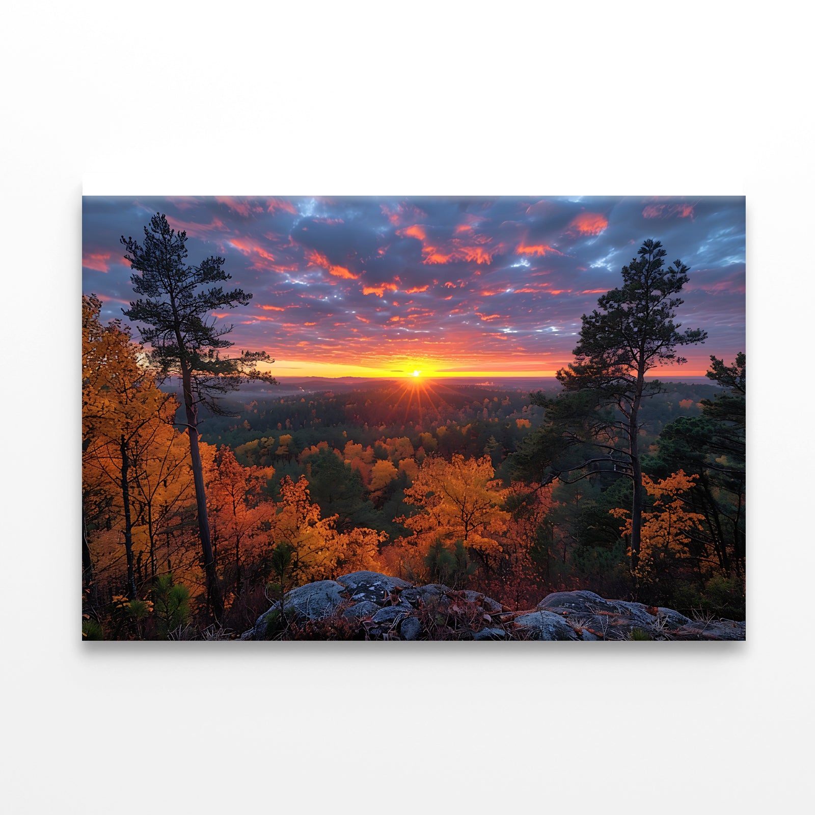 Sunset in the Mountains Print 100% Australian Made - Bella Home Decor