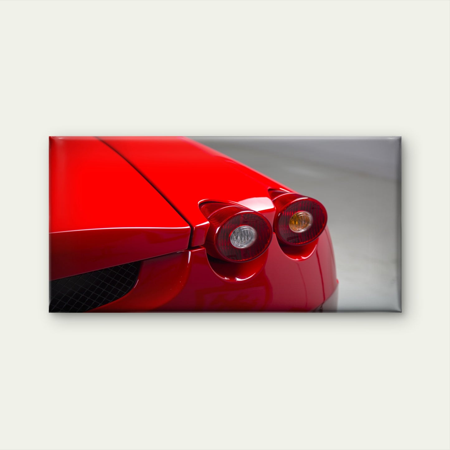Painting of the Ferrari Enzo Wall Art Canvas Office Home Room Framed 120x60cm