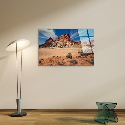 Rainbow Valley Northern Territory Acrylic Glass Printing Wall Art Australian Made