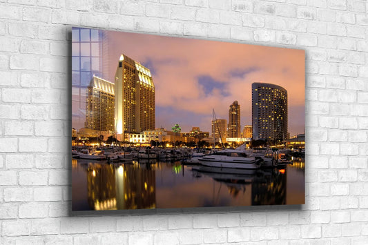 City View on The Beach UV Direct Aluminum Print Australian Made Quality