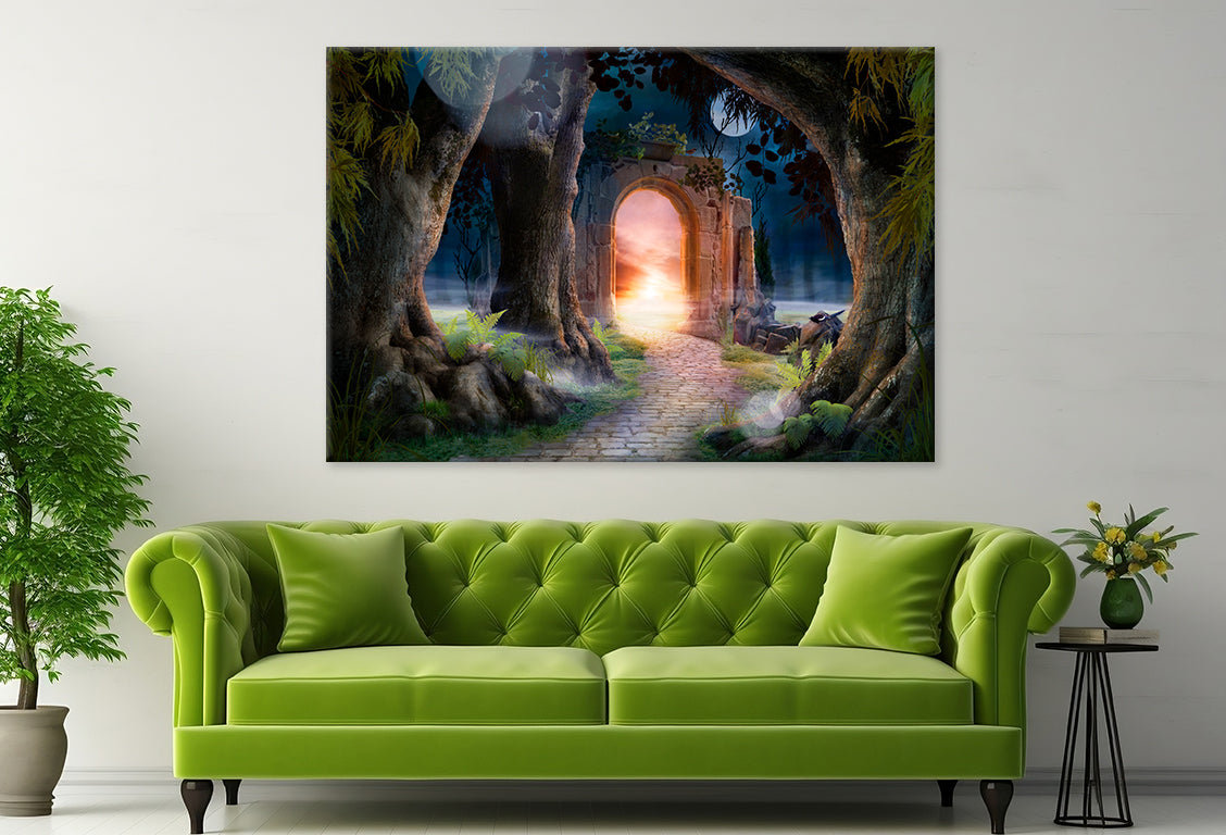 Enchanted Garden Archway Landscape Wall Art Decor 100% Australian Made - Bella Home Decor