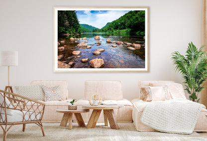 View Of Jacques Cartier River in Jacques Cartier National Park in Quebec Home Decor Premium Quality Poster Print Choose Your Sizes