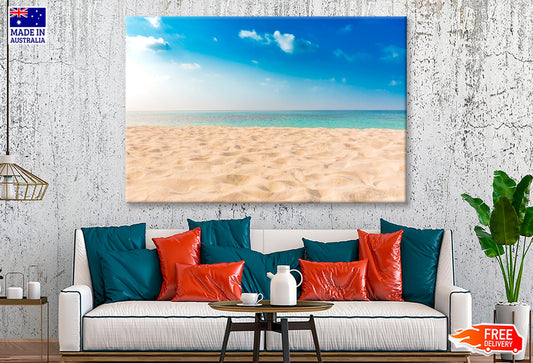 Beautiful Beach and Tropical Sea Wall Art Decor 100% Australian Made