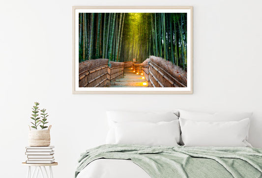 Arashiyama Bamboo Forest in Kyoto Japan Home Decor Premium Quality Poster Print Choose Your Sizes