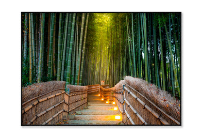 Arashiyama Bamboo Forest in Kyoto Japan Home Decor Premium Quality Poster Print Choose Your Sizes