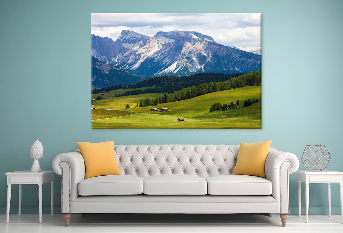 Dolomite Alps Mountain View Wall Art Decor 100% Australian Made