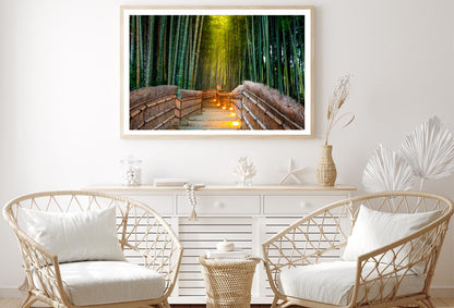 Arashiyama Bamboo Forest in Kyoto Japan Home Decor Premium Quality Poster Print Choose Your Sizes