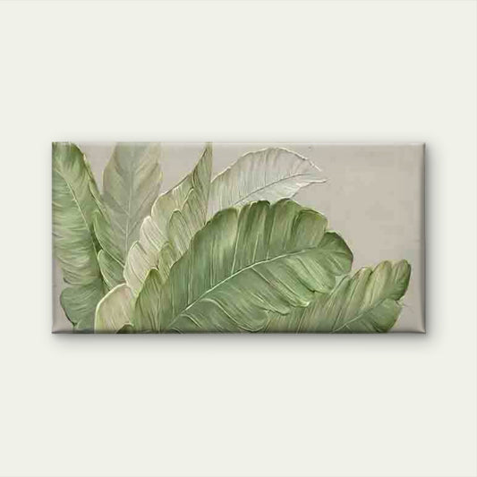 Cream Background with Banana Wall Art Canvas Office Home Room Framed 120x60cm - Bella Home Decor