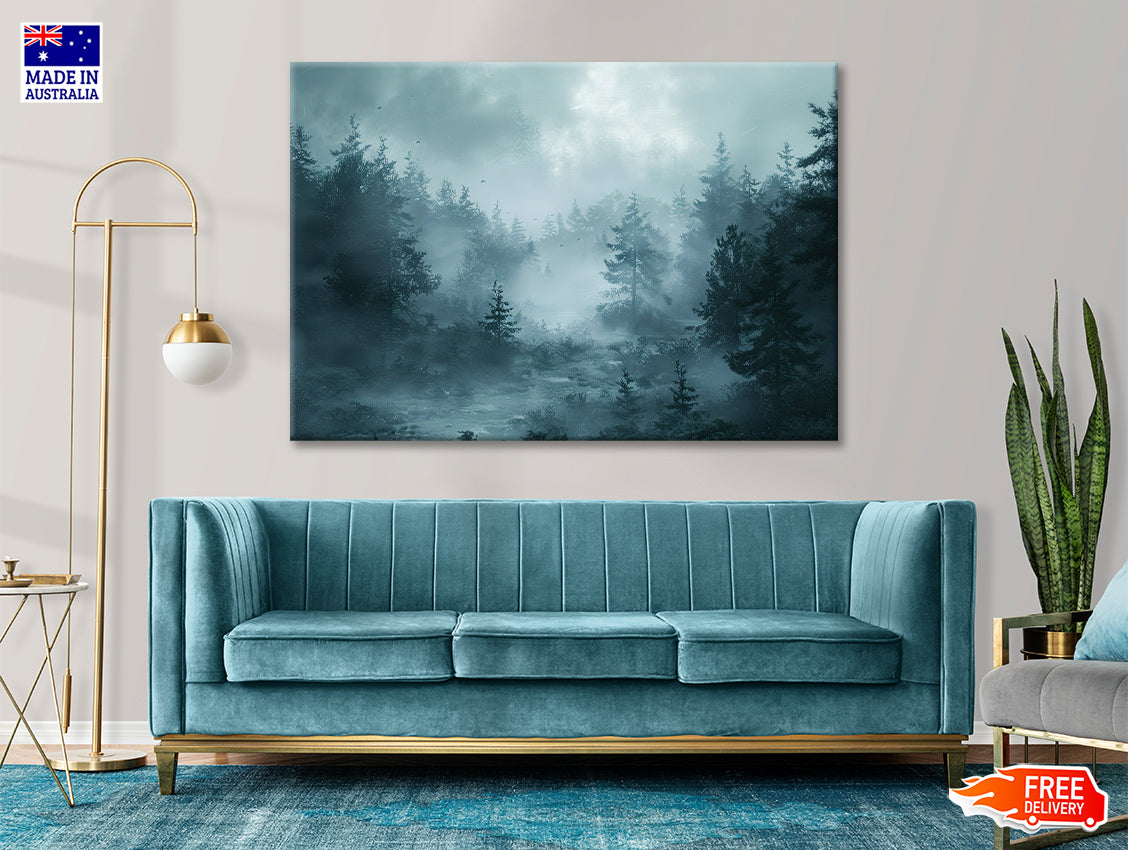 Skyline Of Kobe Near the Lake Print 100% Australian Made - Bella Home Decor