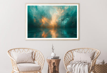 Severe Thunderstorm with Dark Ominous Clouds Home Decor Premium Quality Poster Print Choose Your Sizes