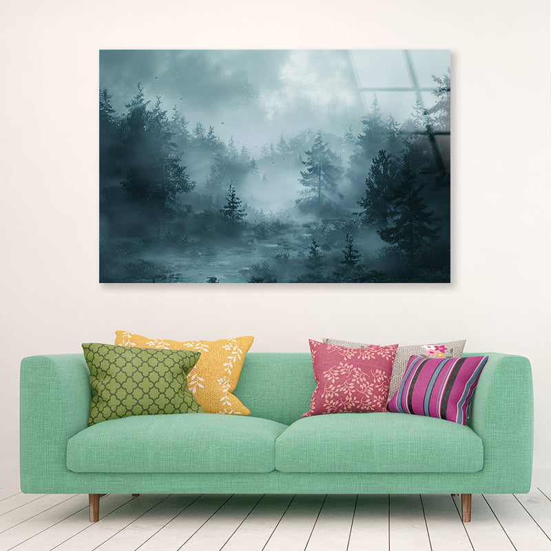 Skyline Of Kobe Near the Lake Acrylic Glass Print Tempered Glass Wall Art 100% Made in Australia Ready to Hang - Bella Home Decor
