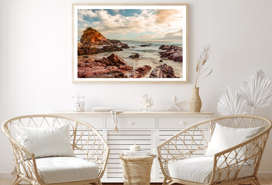 Morning on the Beach Home Decor Premium Quality Poster Print Choose Your Sizes