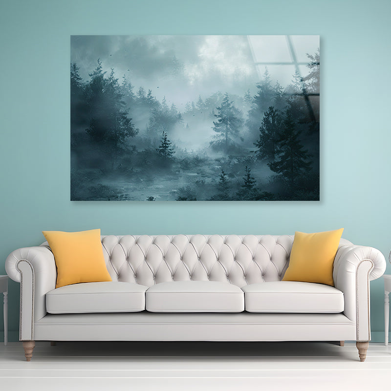 Skyline Of Kobe Near the Lake Acrylic Glass Print Tempered Glass Wall Art 100% Made in Australia Ready to Hang - Bella Home Decor