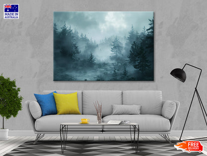 Skyline Of Kobe Near the Lake Print 100% Australian Made - Bella Home Decor