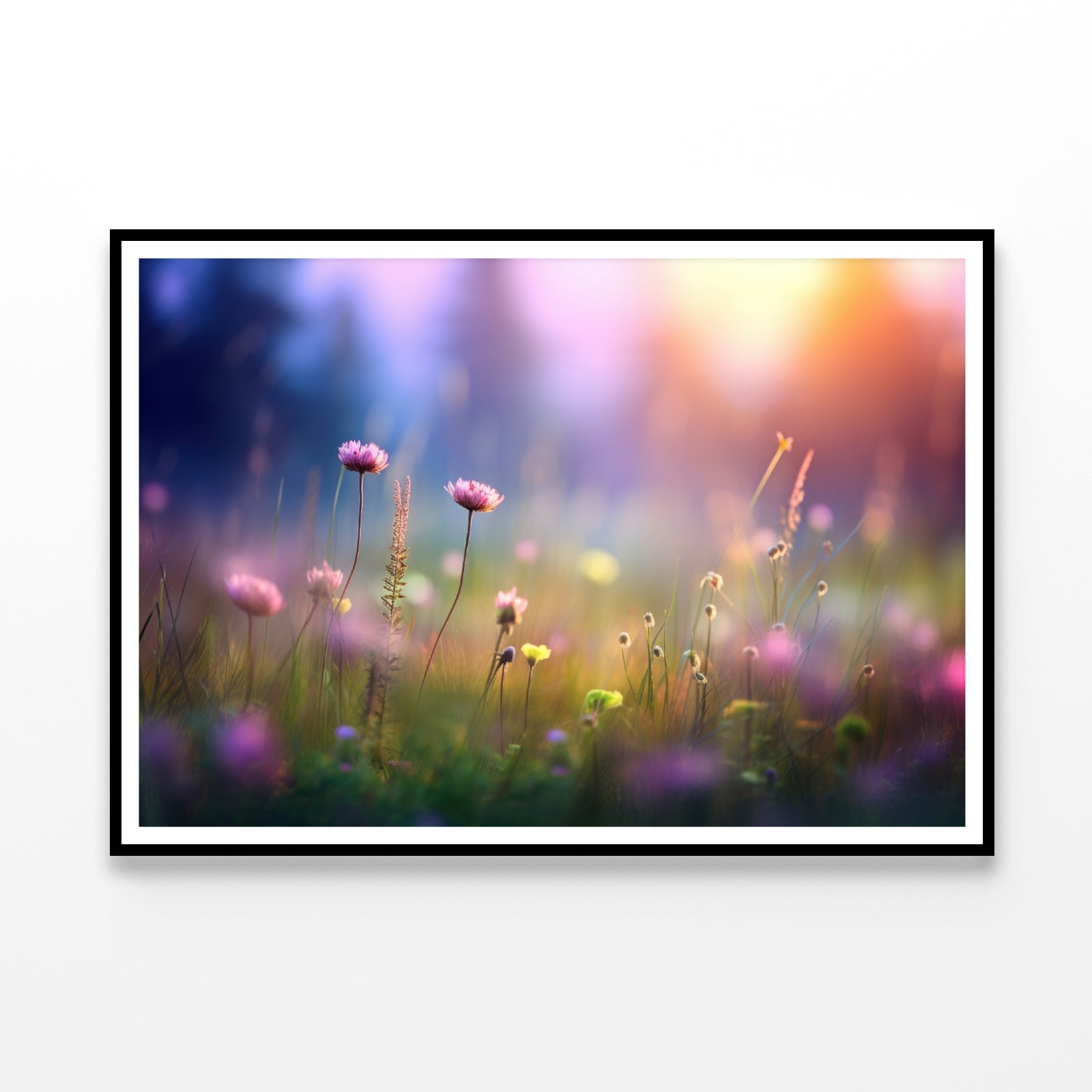 Blurred Meadow Background Grassland Home Decor Premium Quality Poster Print Choose Your Sizes - Bella Home Decor