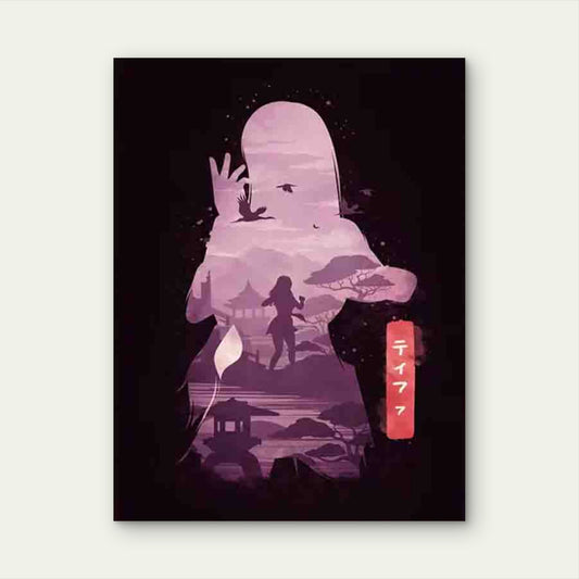 Mystic Zen Landscape 40x60cm Metal Print Ready to Hang