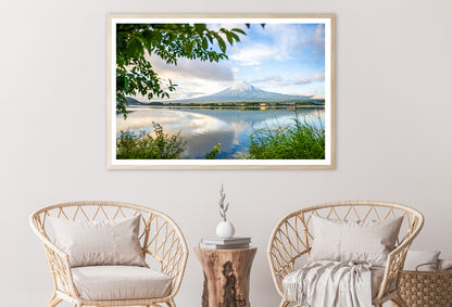 Mount Fuji and Lake Kawaguchi Home Decor Premium Quality Poster Print Choose Your Sizes - Bella Home Decor
