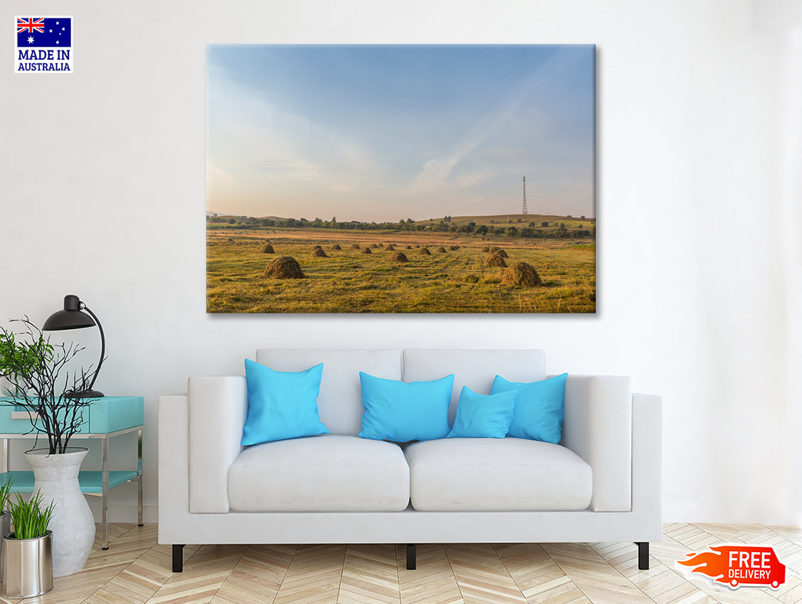 Autumn Grassland Beautiful Scenery in China Print 100% Australian Made