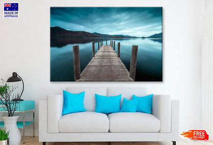 Derwent Water Jetty, Lake Wall Art Decor 100% Australian Made - Bella Home Decor