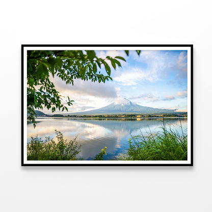 Mount Fuji and Lake Kawaguchi Home Decor Premium Quality Poster Print Choose Your Sizes - Bella Home Decor