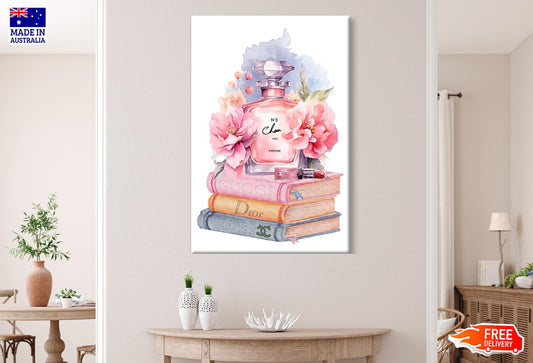 Elegant Pink Perfume Wall Art Limited Edition High Quality Print