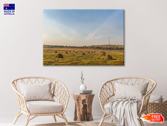 Autumn Grassland Beautiful Scenery in China Print 100% Australian Made