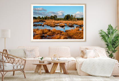 The Wetlands in the Evening Winter Sun Home Decor Premium Quality Poster Print Choose Your Sizes