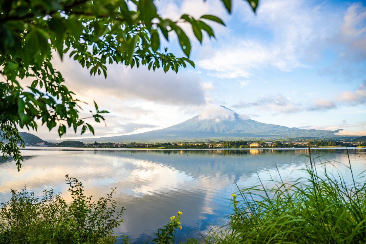 Mount Fuji and Lake Kawaguchi Home Decor Premium Quality Poster Print Choose Your Sizes - Bella Home Decor
