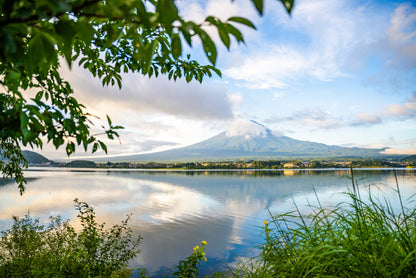 Mount Fuji and Lake Kawaguchi Home Decor Premium Quality Poster Print Choose Your Sizes - Bella Home Decor