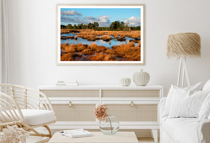 The Wetlands in the Evening Winter Sun Home Decor Premium Quality Poster Print Choose Your Sizes