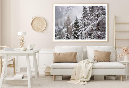 The First Big Snowfall of the winter Home Decor Premium Quality Poster Print Choose Your Sizes