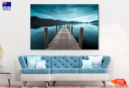 Derwent Water Jetty, Lake Wall Art Decor 100% Australian Made - Bella Home Decor