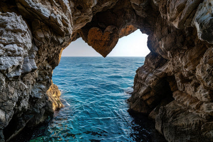 Sea Cave with Water View Home Decor Premium Quality Poster Print Choose Your Sizes - Bella Home Decor