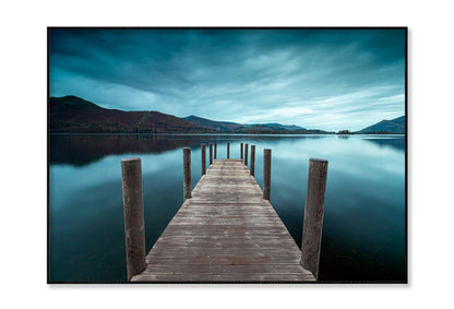 Derwent Water Jetty, Lake Home Decor Premium Quality Poster Print Choose Your Sizes