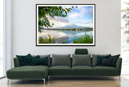 Mount Fuji and Lake Kawaguchi Home Decor Premium Quality Poster Print Choose Your Sizes - Bella Home Decor