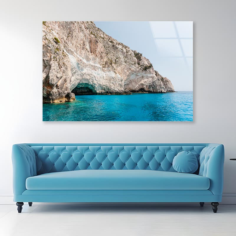 Zakynthos Greece Acrylic Glass Print Tempered Glass Wall Art 100% Made in Australia Ready to Hang