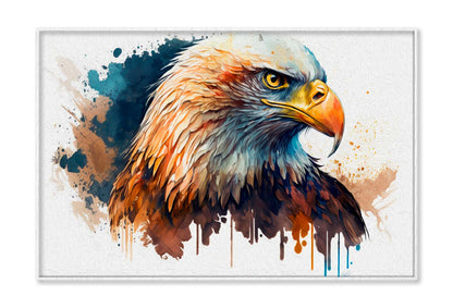 The American Bald Eagle, Head Wall Art Limited Edition High Quality Print