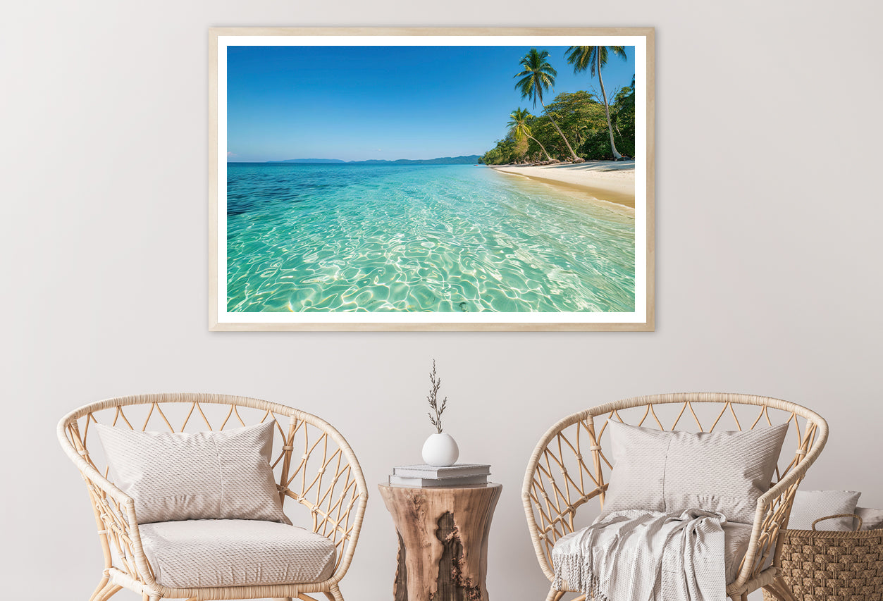 Beach & Palm Trees Home Decor Premium Quality Poster Print Choose Your Sizes - Bella Home Decor