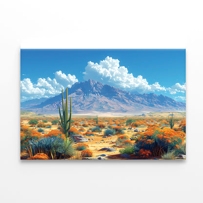 Beautiful Landscape with a Mountain, Sky Print 100% Australian Made - Bella Home Decor