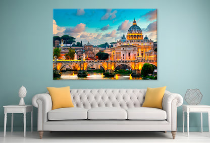 St. Peter's Basilica, Rome, Italy Wall Art Decor 100% Australian Made - Bella Home Decor