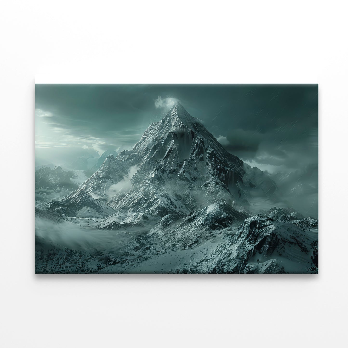 View of Large Wave Crashing Print 100% Australian Made - Bella Home Decor