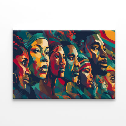 Colorful Black History Month Art Print 100% Australian Made