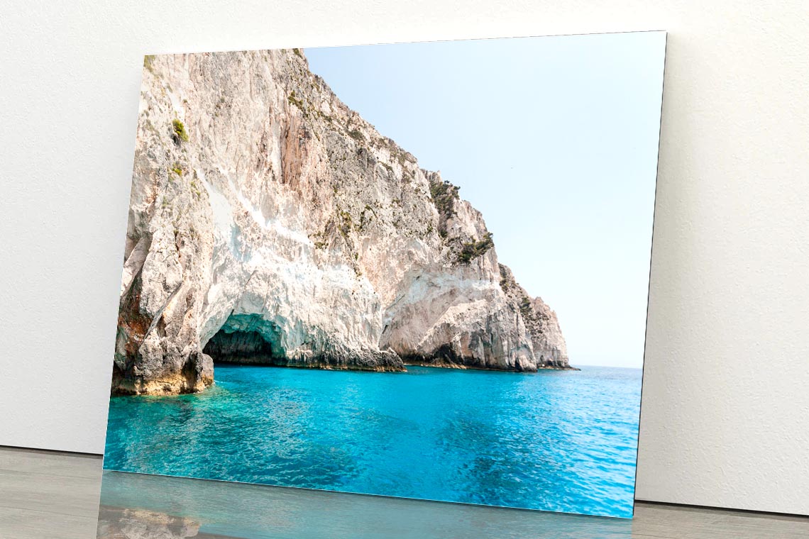 Zakynthos Greece Acrylic Glass Print Tempered Glass Wall Art 100% Made in Australia Ready to Hang